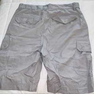 Calvin Klein CK grey cargo shorts